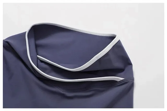 Alo Yoga Shorts High-waisted contrast crossover waistband biker product detail image 67