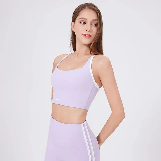 Alo Yoga Underwear Colorblock Square-Neck Sports Bra product detail image 3