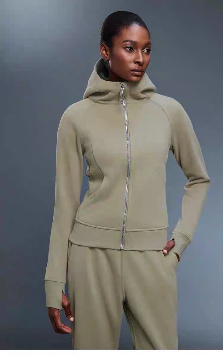 Design Fleece-Lined Zip-Up Hoodie Navy - 33