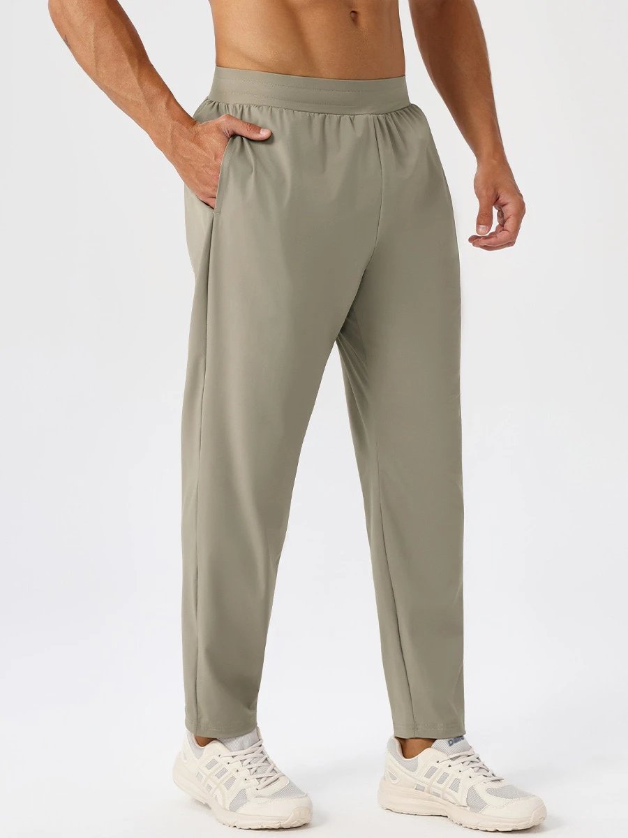Alo Trousers Drawstring tapered training with side pockets image 2