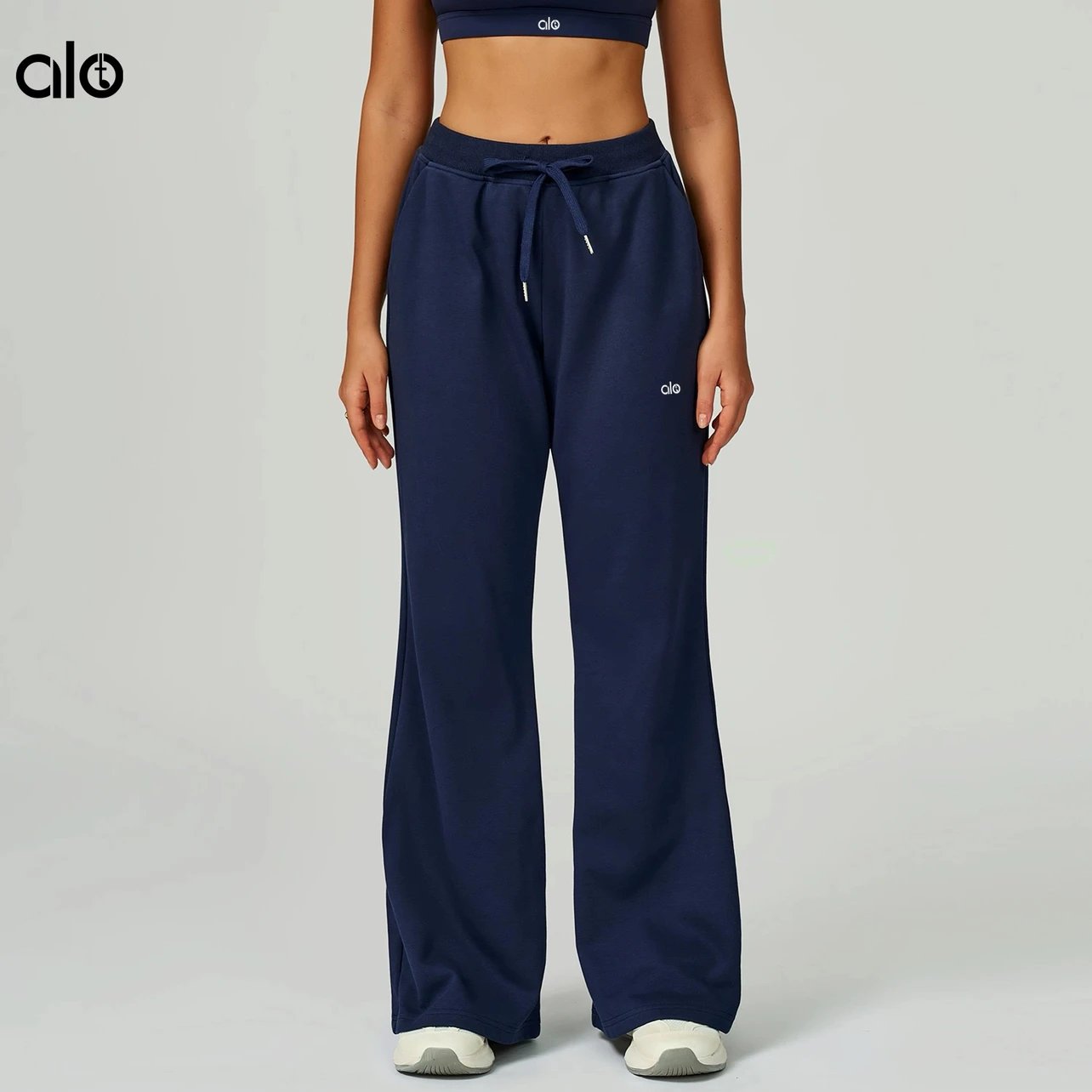 Alo Yoga Wide-Leg Sweatpants [