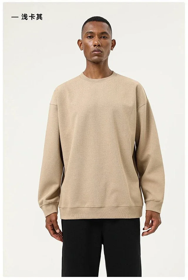 Unbranded Hoodies & Sweatshirts Oversized Crewneck Pullover Sweatshirt product detail image 14