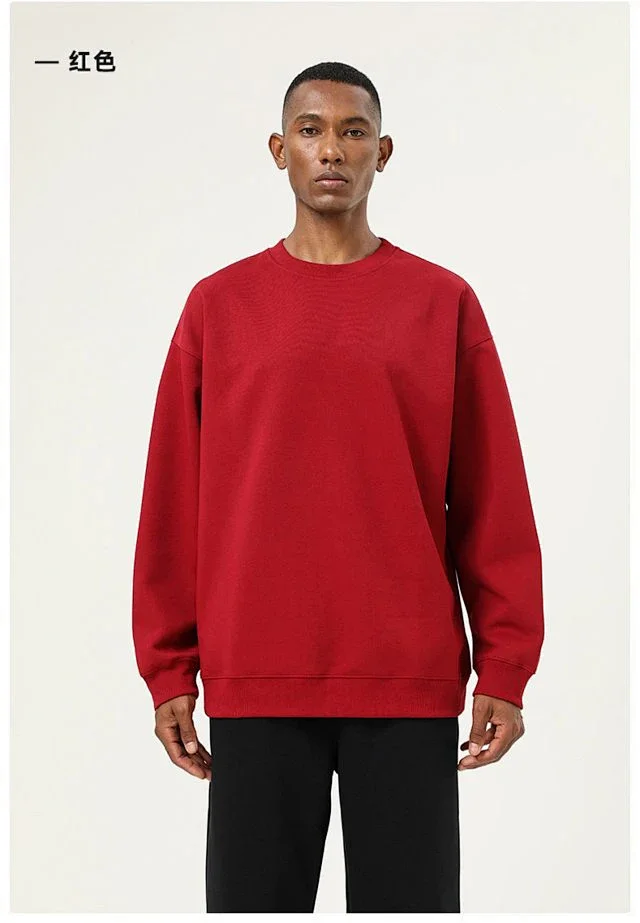 Unbranded Hoodies & Sweatshirts Oversized Crewneck Pullover Sweatshirt product detail image 12