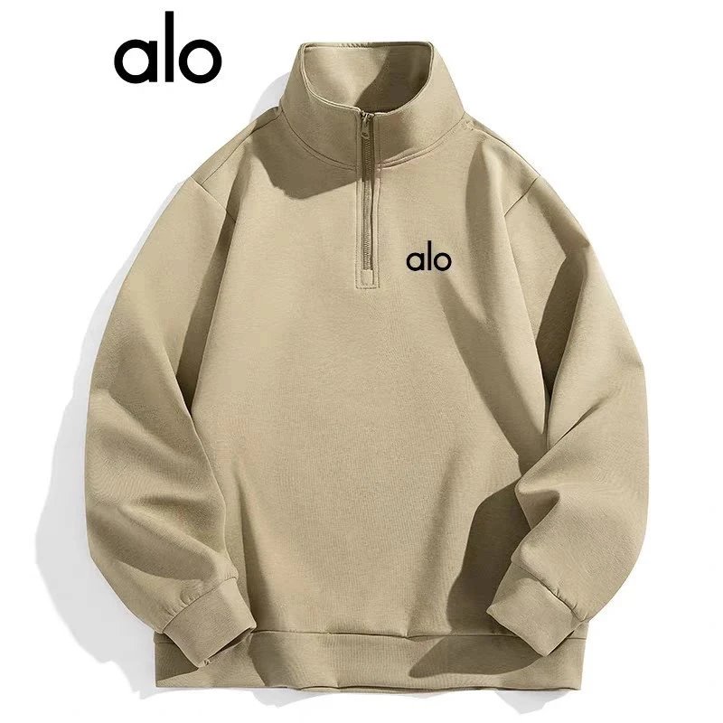 Alo Yoga Hoodies & Sweatshirts Half-Zip Stand-Collar Sweatshirt image 2