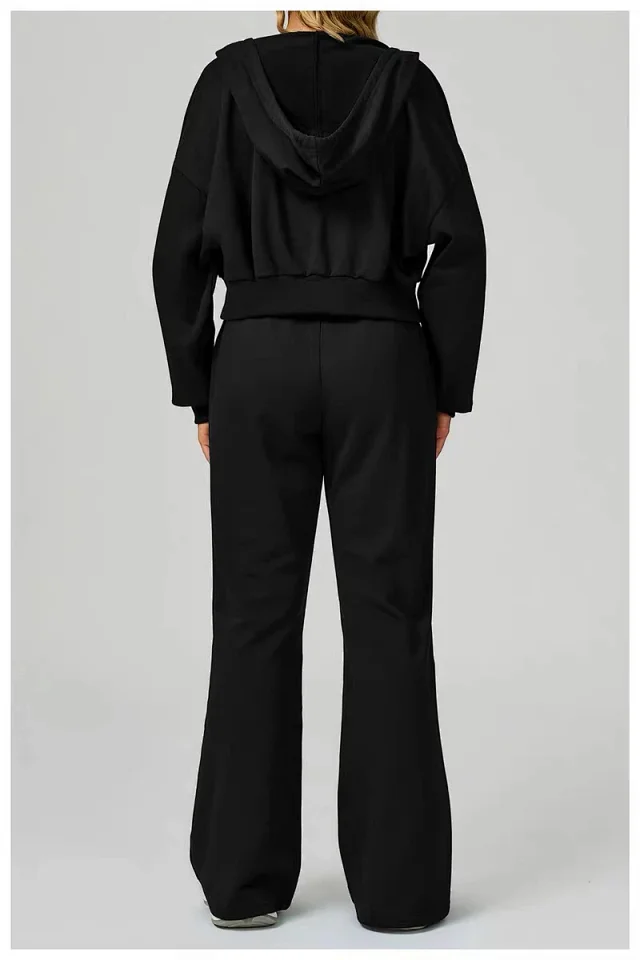 Alo Yoga Trousers Drawstring Wide-Leg Pocket product detail image 35