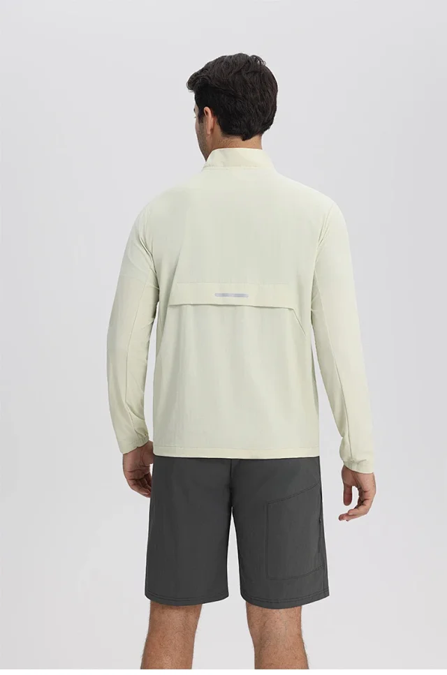 Alo Jackets Stand-collar lightweight zip jacket product detail image 21