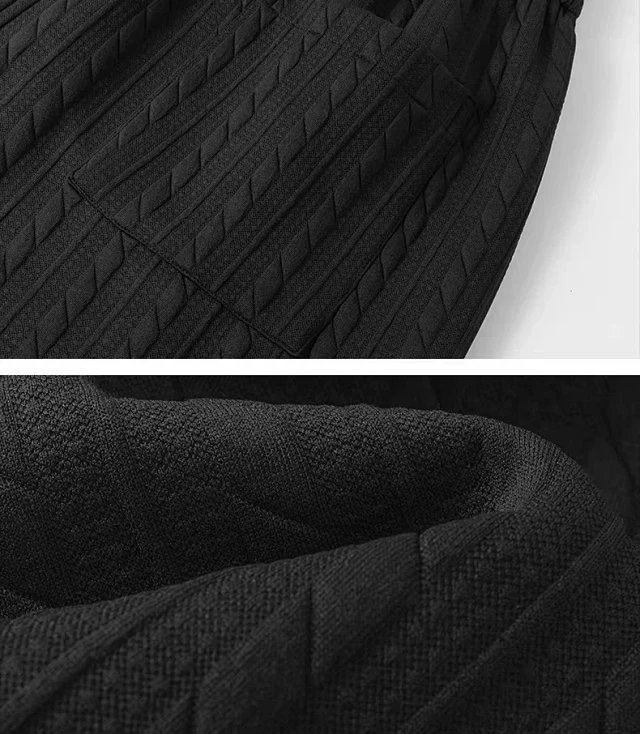 Alo Cable Knit Polo Black Top Polo Shirt - 28