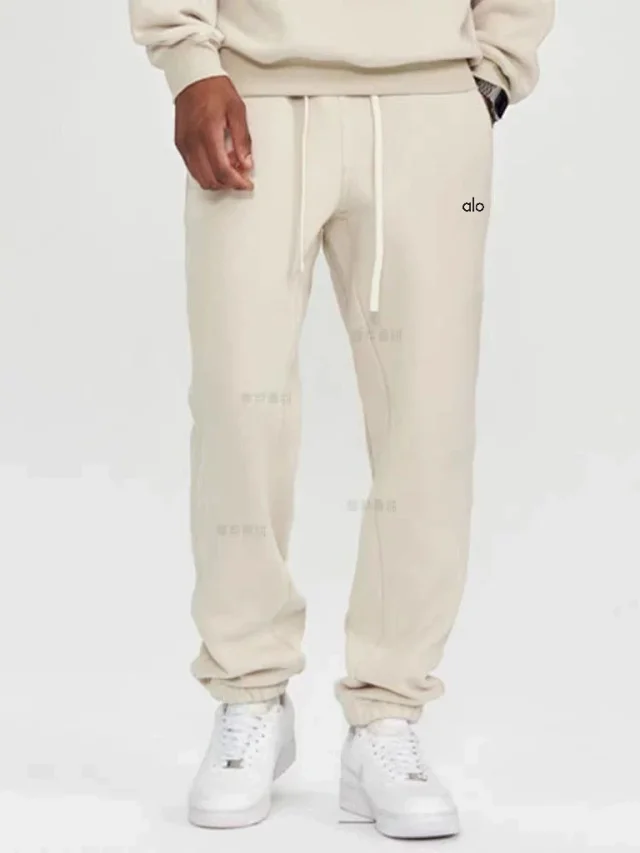 Alo Yoga Crewneck sweatshirt and drawstring jogger pants product detail image 12