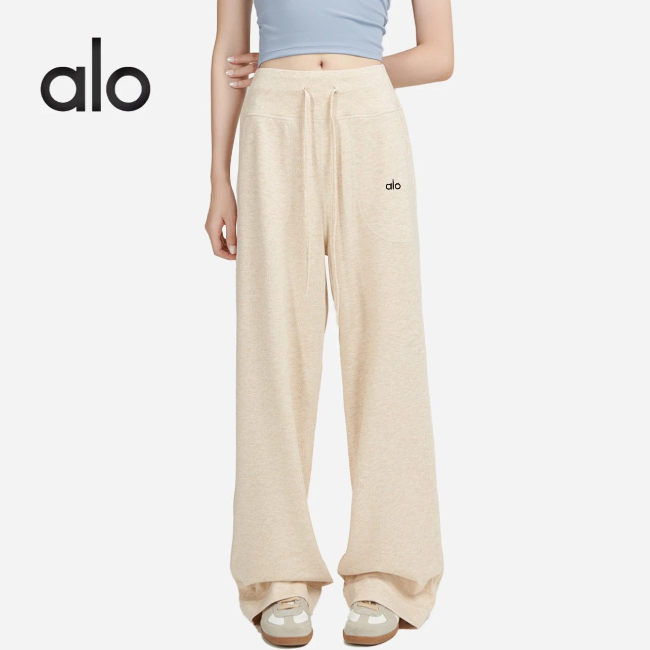 alo Wide-Leg Sweatpants