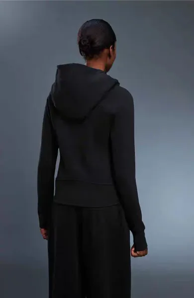 Design Fleece-Lined Zip-Up Hoodie Navy - 40