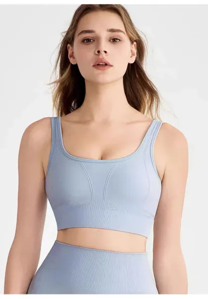 Alo Yoga High-Waisted Cutout Sports Bra Black Activewear - 22