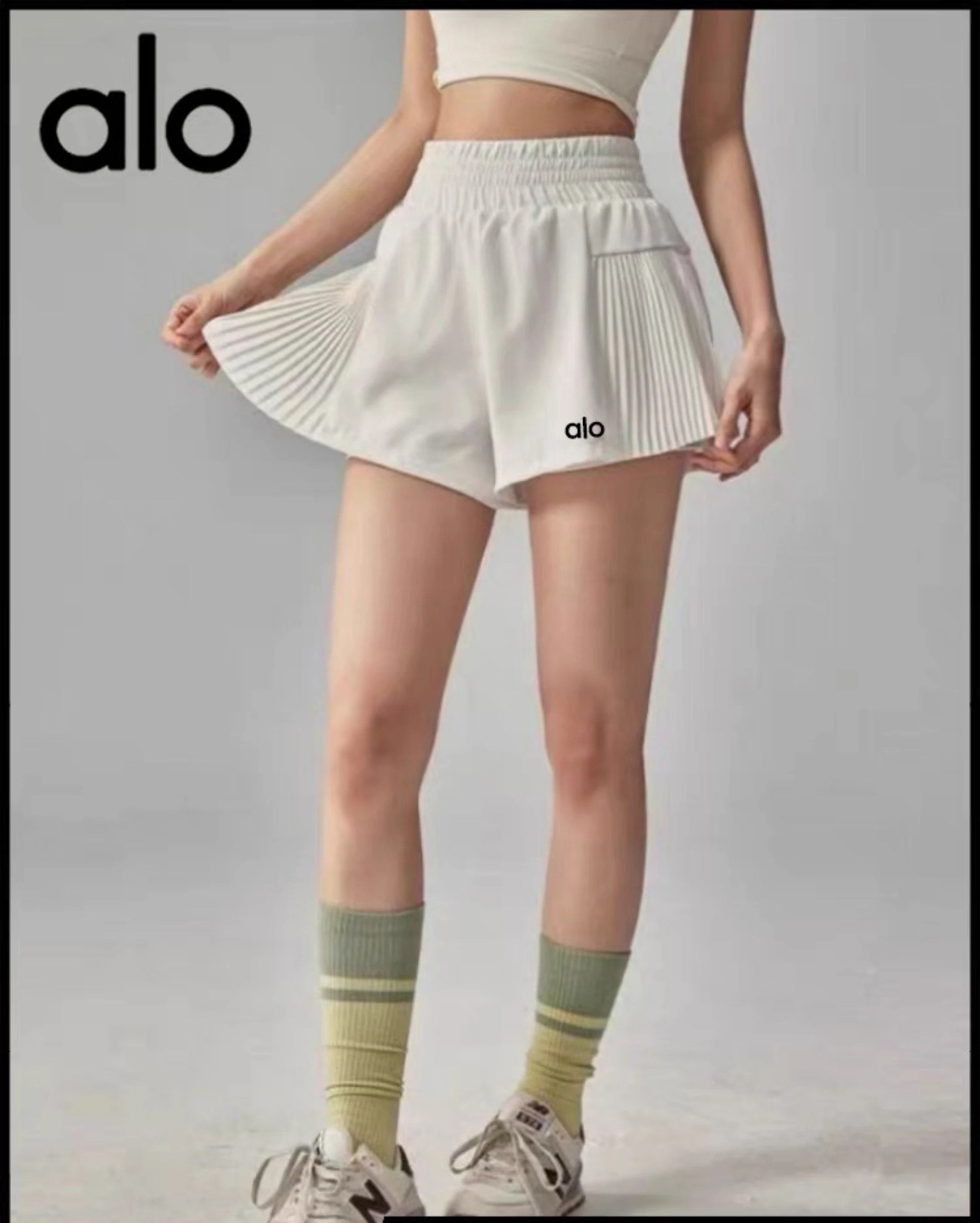 alo Pleated Shorts [4 styles]