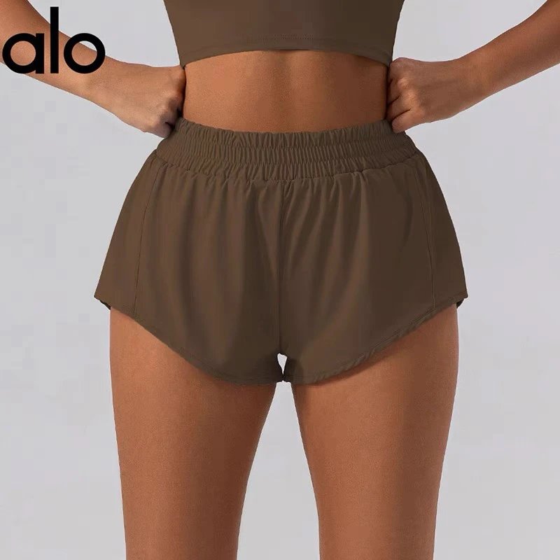 Alo Shorts High-Waisted Lined Athletic image 9