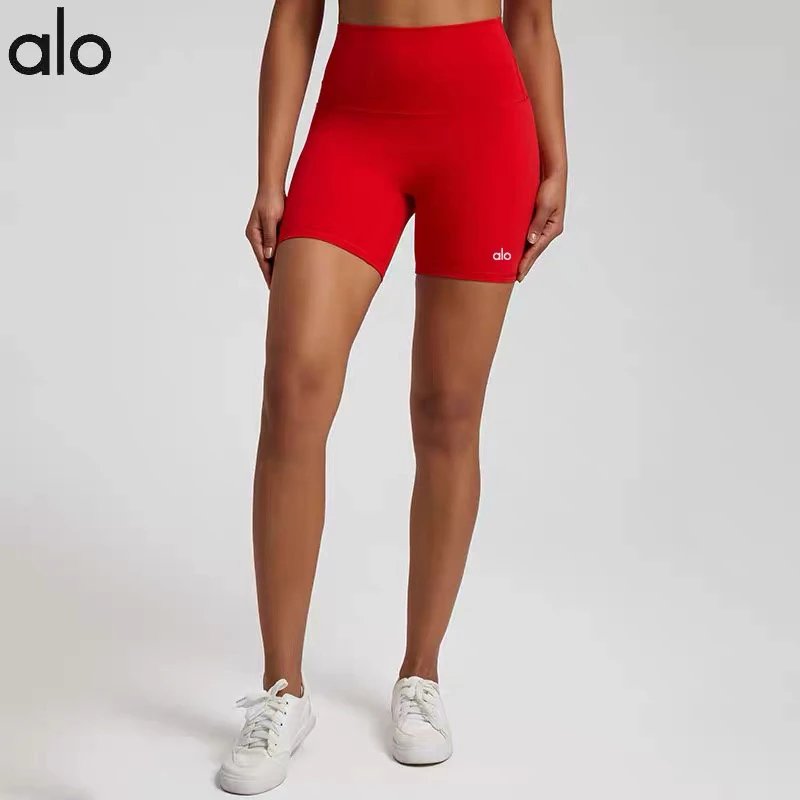 Alo High-Waist Biker Shorts [1