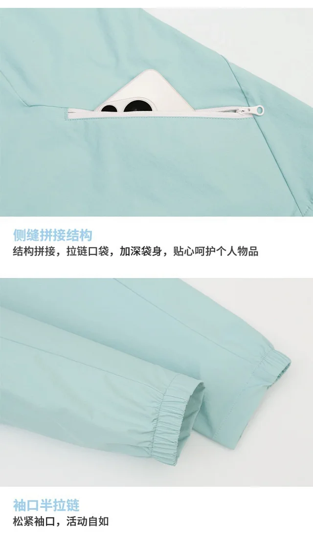 Alo Jackets Stand-collar lightweight zip jacket product detail image 26