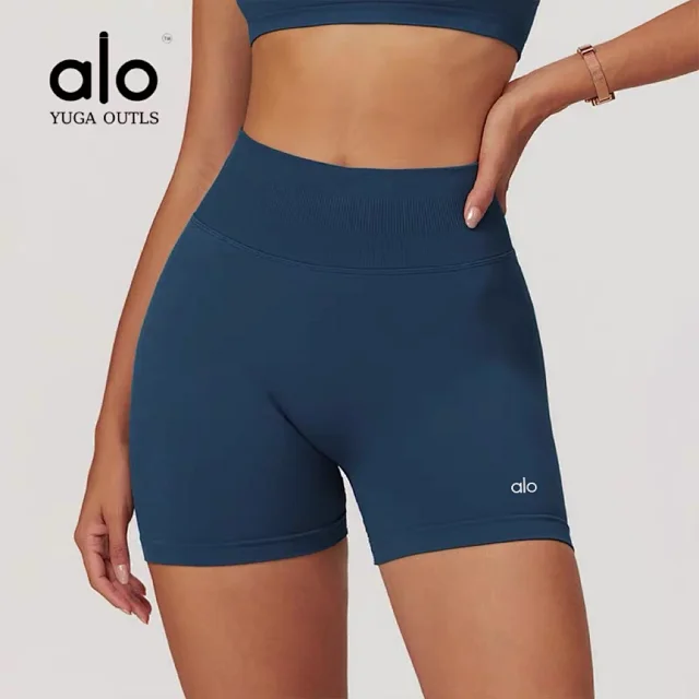 Alo Shorts High-Waisted Seamless Biker product detail image 7