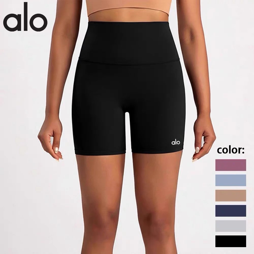 Alo High-Waist Biker Shorts [6