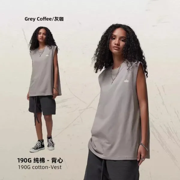 GRA 190G Cotton Vest Olive - 5