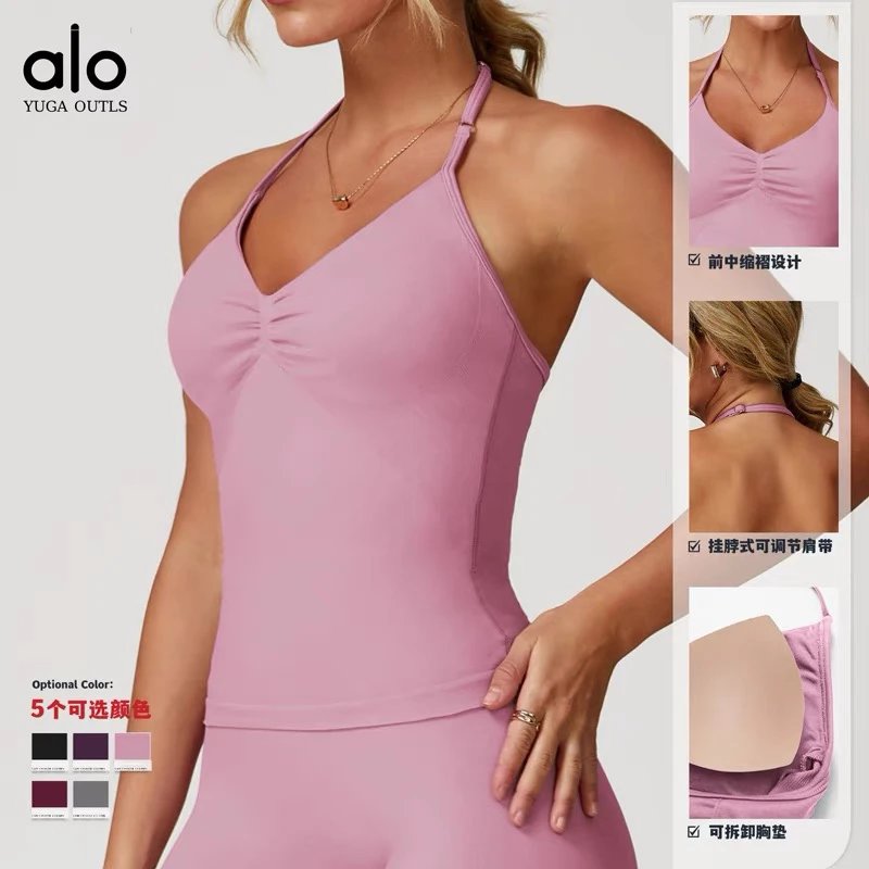 Alo Yoga Outls Ruched Front Ha