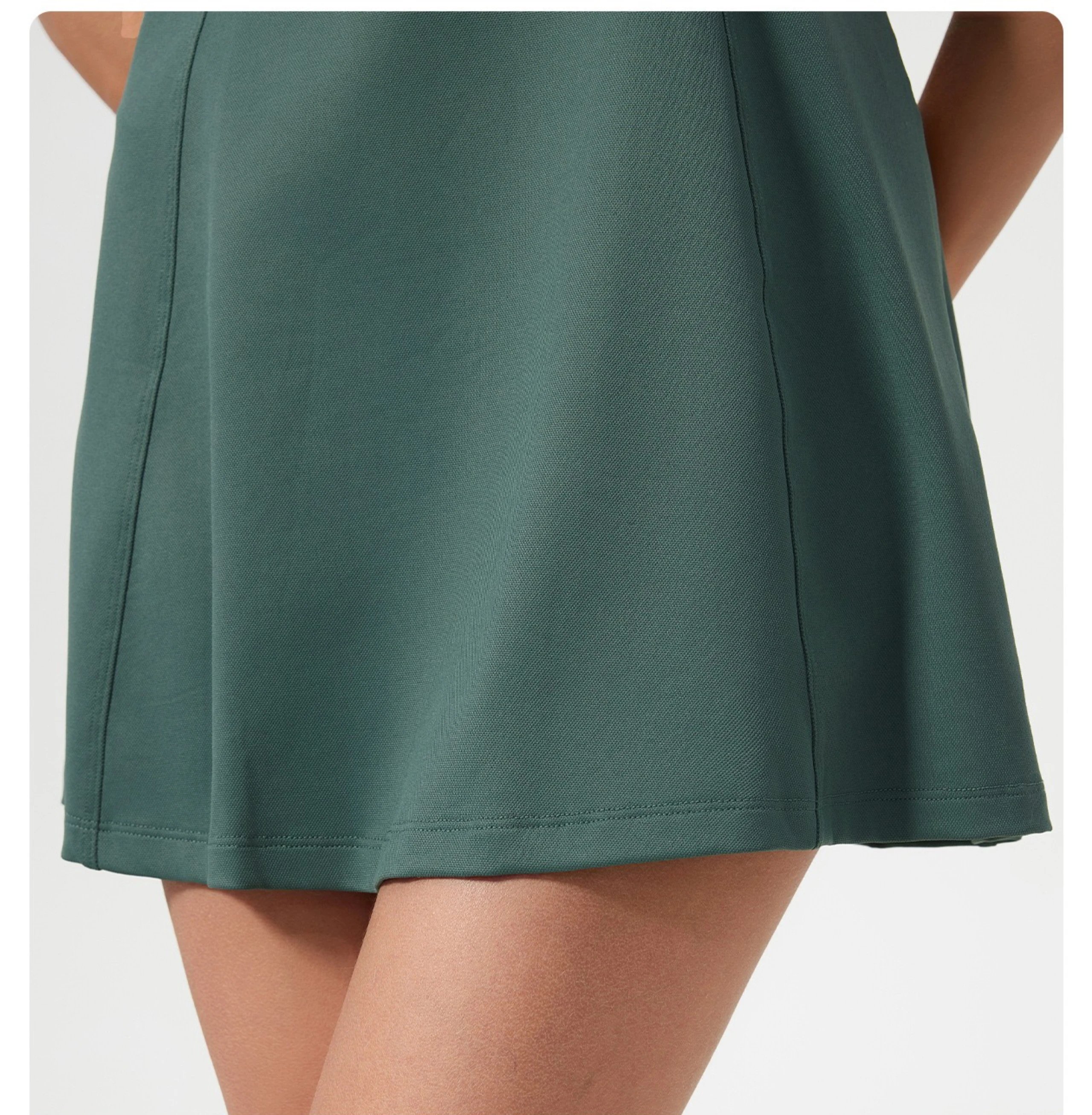 Alo Dresses Short-Sleeve Polo Mini Dress image 7