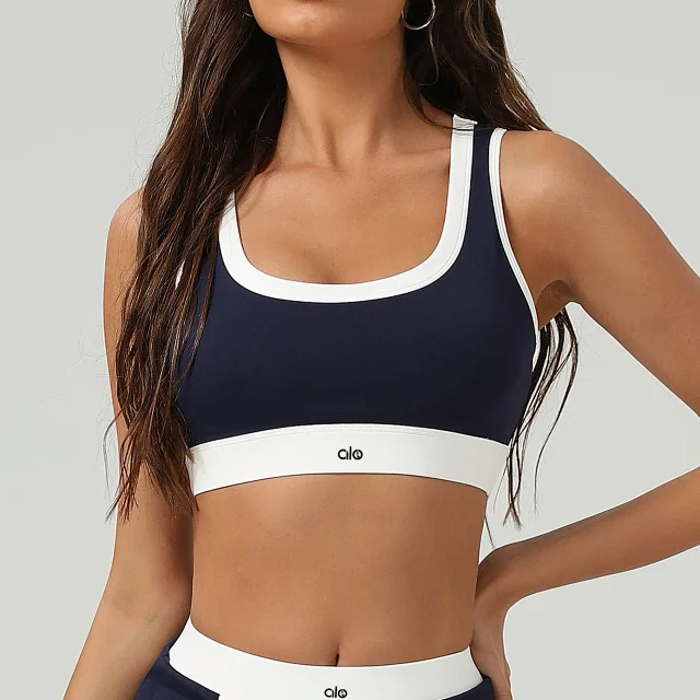 Alo Yoga Underwear Contrast-Trim Sports Bra product detail image 7