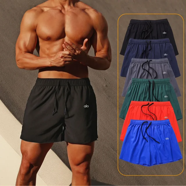 Alo Shorts Men's drawstring athletic product detail image 7