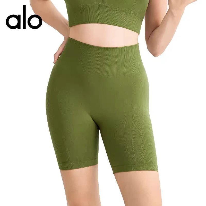 Alo Yoga Shorts High-Waisted Seamless Biker image 5