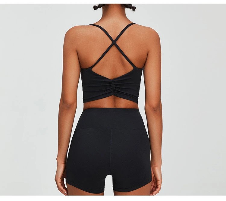 Alo High-Waisted Bike Shorts Peach with White Stripe - 40