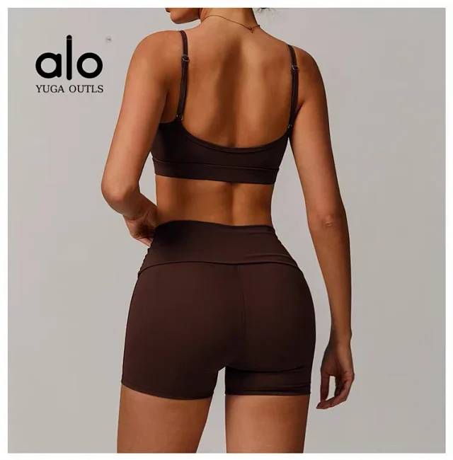 Alo Yoga Underwear DWX8998 V-Neck Sports Bra product detail image 43