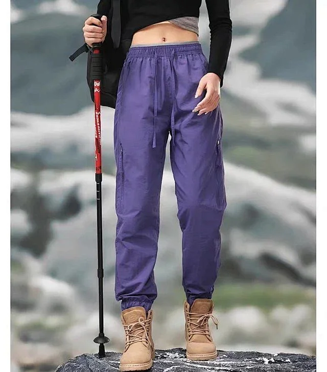 Alo Trousers Drawstring zip-pocket hiking product detail image 24