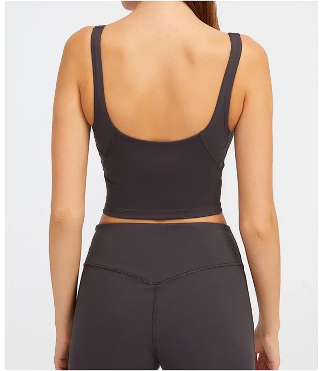 Alo Yoga Underwear Scoop-Neck Longline Sports Bra product detail image 46