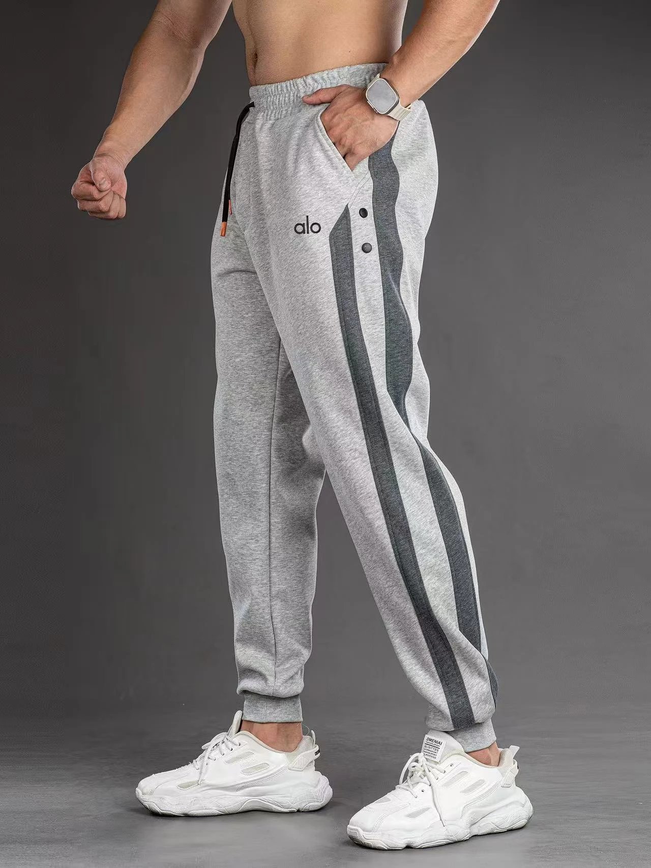 alo Side Stripe Joggers [4 sty