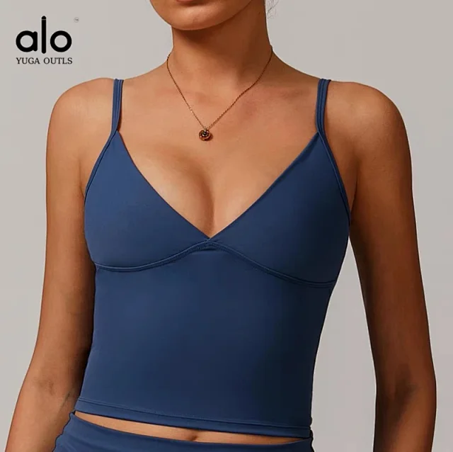 Alo Yoga Underwear DWX8998 V-Neck Sports Bra product detail image 15