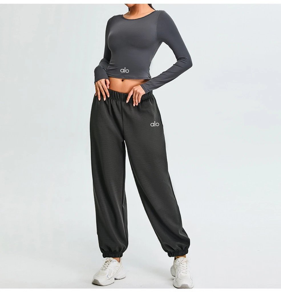 Design Wide-Leg Jogger Pants Burgundy Sweatpants - 35