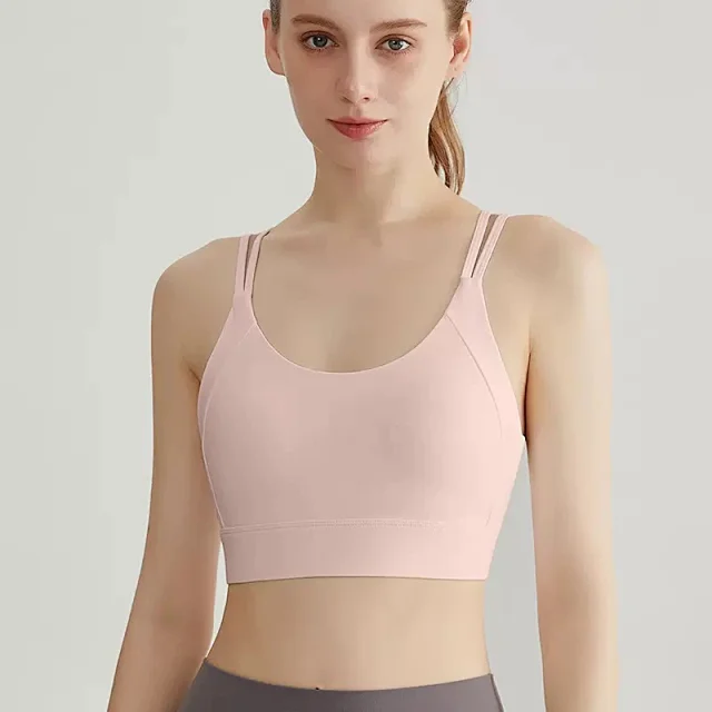 Alo Underwear Strappy Cross-Back Sports Bra product detail image 14