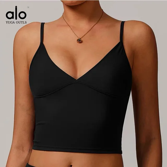 Alo Yoga Underwear DWX8998 V-Neck Sports Bra product detail image 13