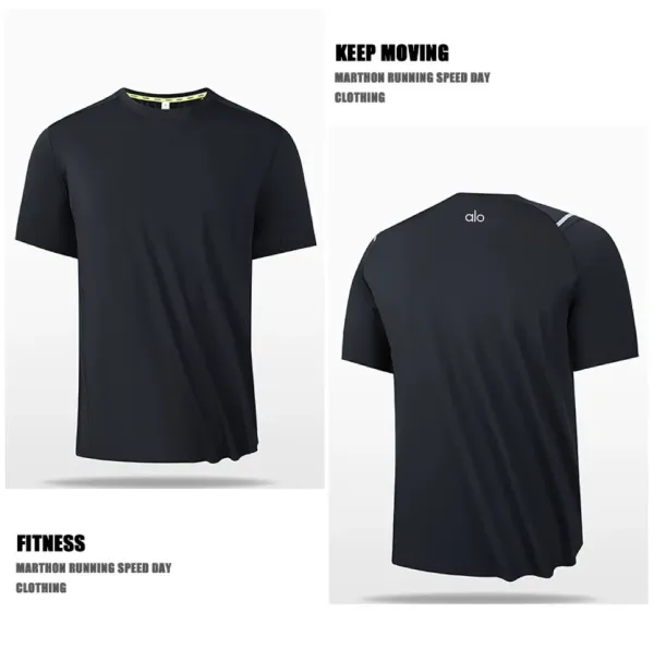 Design Performance Mesh T-Shirt Black Activewear - 18