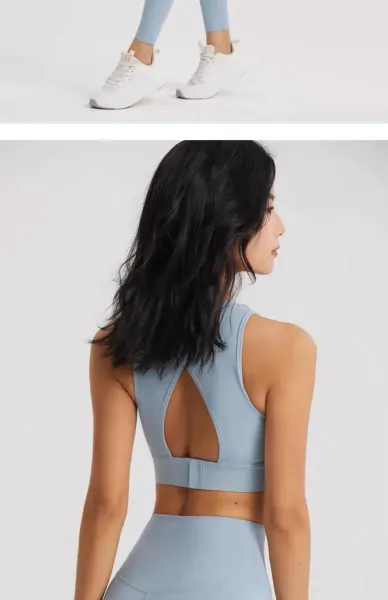 Alo Yoga Cross-Back Sports Bra Matcha Green Activewear - 28