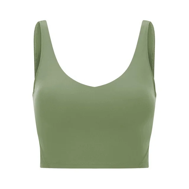 Alo Yoga Underwear Scoop-Neck Longline Sports Bra product detail image 24