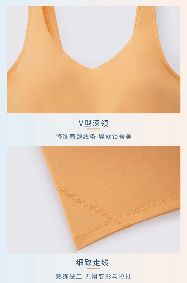 Alo Yoga Underwear Scoop-Neck Longline Sports Bra product detail image 41