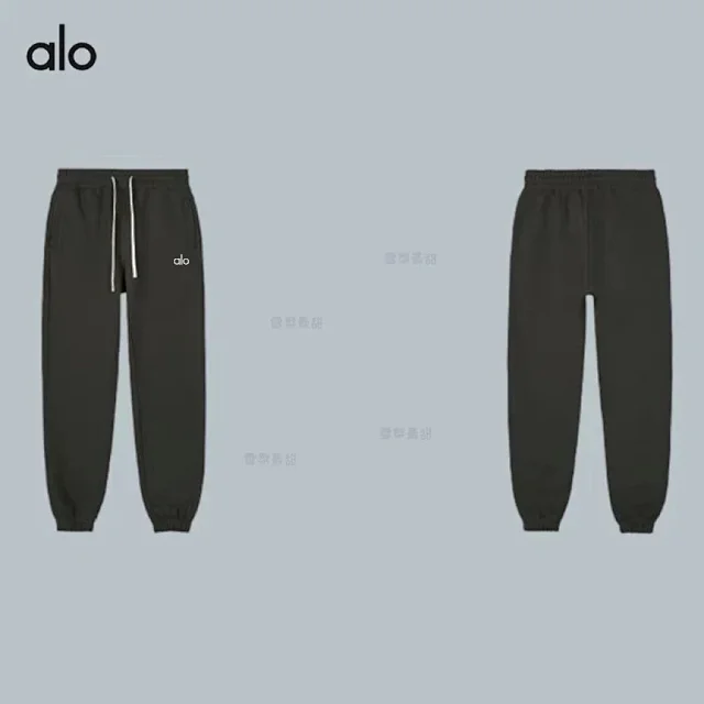Alo Yoga Crewneck sweatshirt and drawstring jogger pants product detail image 7