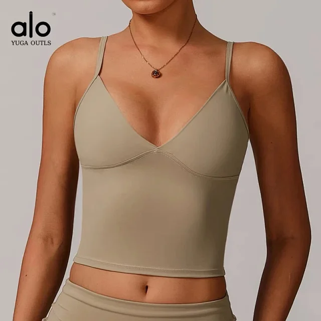 Alo Yoga Underwear DWX8998 V-Neck Sports Bra product detail image 17