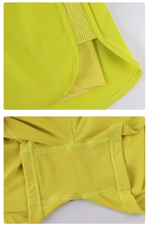 Alo Yoga Shorts Women's running with mesh liner and side pockets product detail image 22