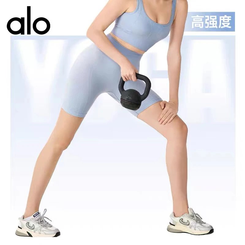 Alo Yoga Shorts High-Waisted Seamless Biker image 4