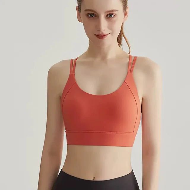 Alo Underwear Strappy Cross-Back Sports Bra product detail image 7