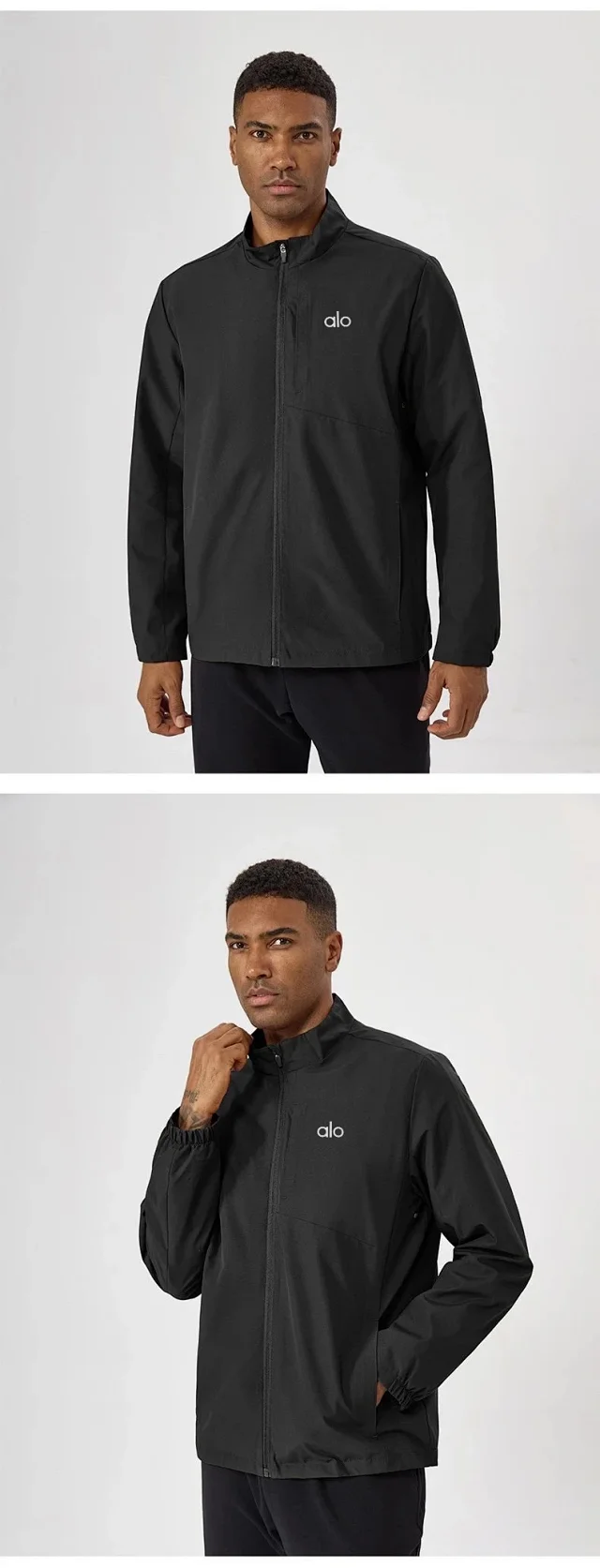 Alo Jackets Stand-Collar Zip Jacket product detail image 23