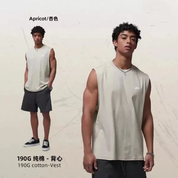 GRA 190G Cotton Vest Olive - 4