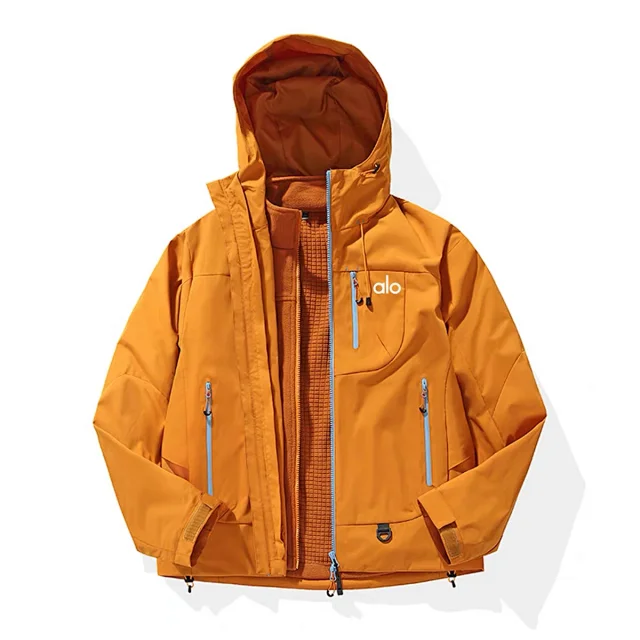 Alo Jackets Hooded 3-in-1 Outdoor Jacket with Fleece Lining product detail image 4