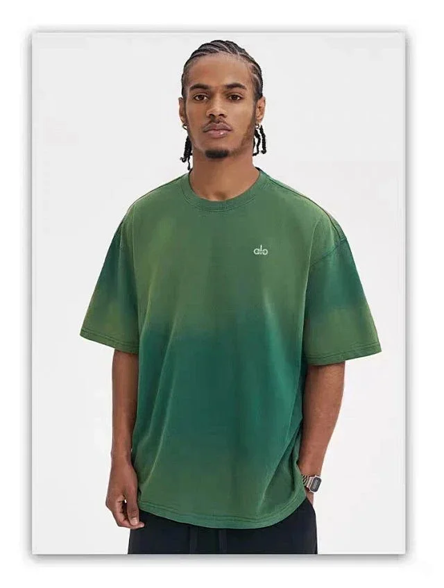 Alo T-Shirts Oversized washed crew-neck T-shirt product detail image 7