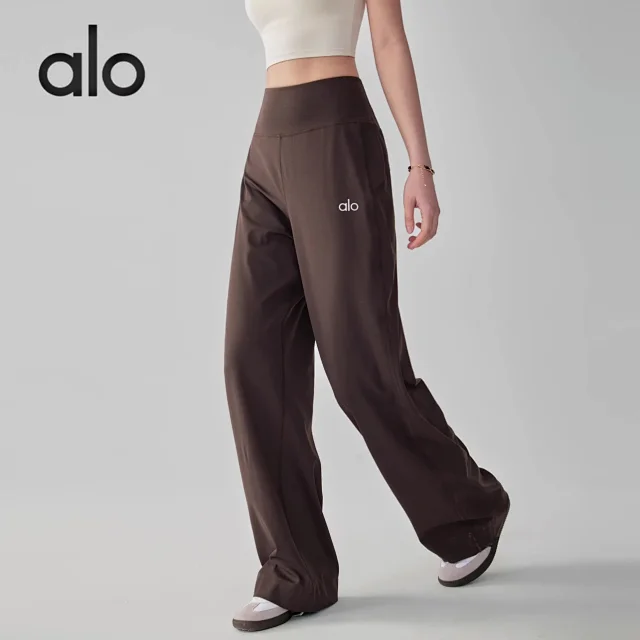 Alo Trousers High-Waisted Wide-Leg Pants product detail image 1